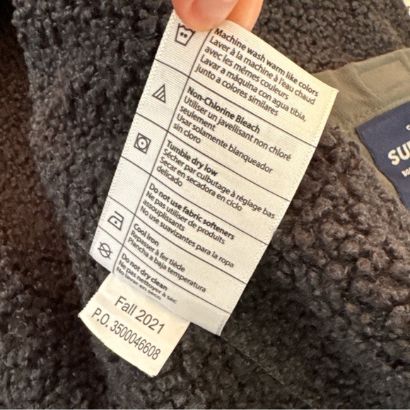 Carhartt Womens Jacket Super Dux Relaxed Fit XL Sherpa Lined Rain Defender Gray - Picture 7 of 12